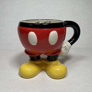 Disney Parks Mickey Mouse Bottom Pants Ceramic Coffee Tea Mug Cup with Arm